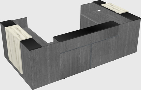 Reception desk u-shape