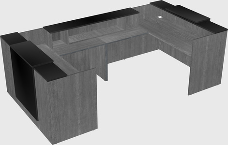 Reception desk u-shape