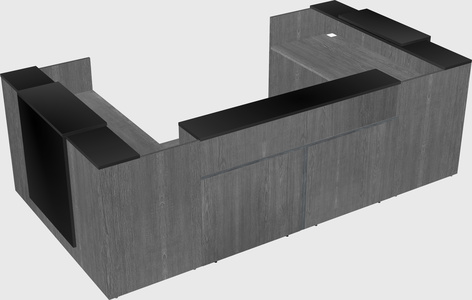 Reception desk u-shape