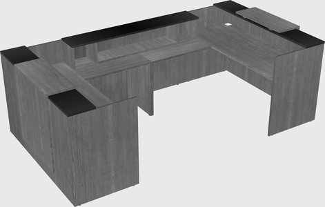 Reception desk u-shape