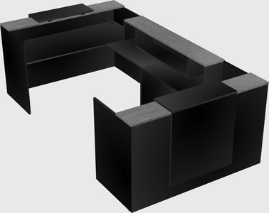 Reception desk u-shape