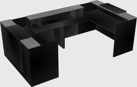 Reception desk u-shape