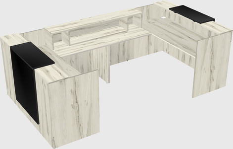 Reception desk u-shape