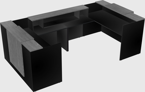 Reception desk u-shape