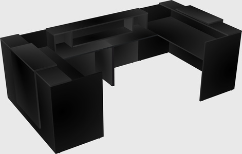 Reception desk u-shape