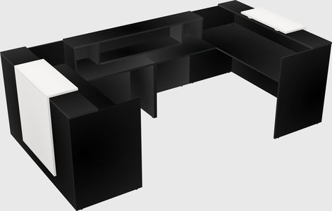 Reception desk u-shape