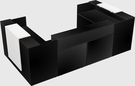 Reception desk u-shape