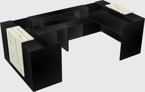 Reception desk u-shape