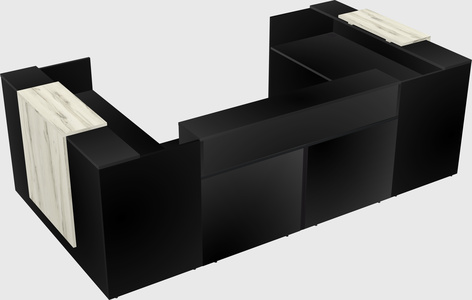 Reception desk u-shape