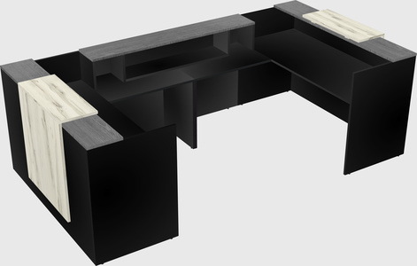 Reception desk u-shape