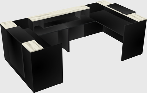 Reception desk u-shape