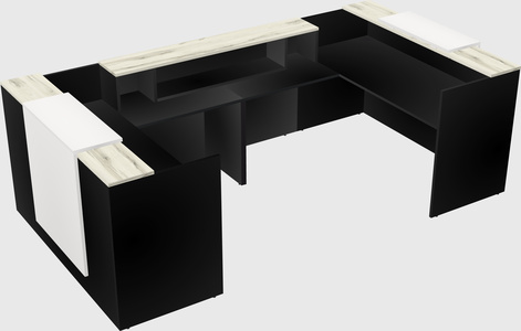 Reception desk u-shape