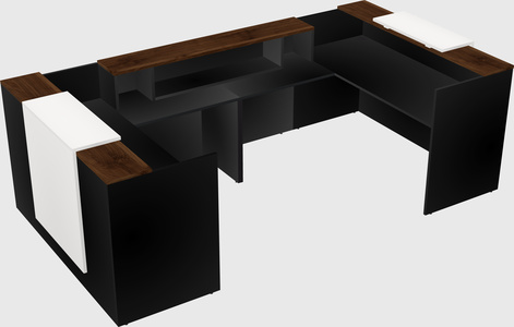 Reception desk u-shape