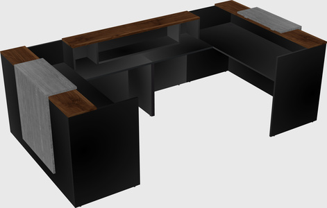 Reception desk u-shape