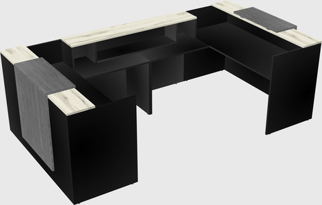 Reception desk u-shape
