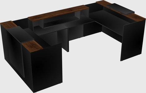 Reception desk u-shape