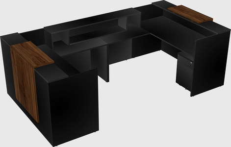 Reception desk u-shape