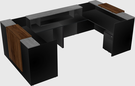 Reception desk u-shape
