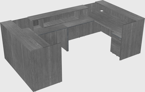 Reception desk u-shape