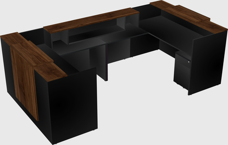 Reception desk u-shape