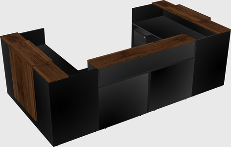 Reception desk u-shape