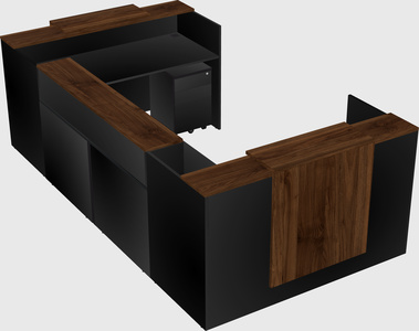 Reception desk u-shape