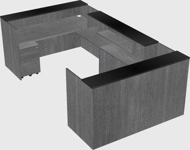 Reception desk u-shape