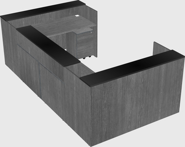 Reception desk u-shape