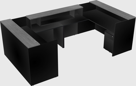 Reception desk u-shape