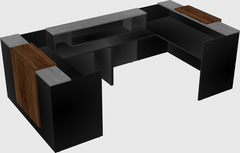 Reception desk u-shape