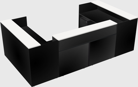 Reception desk u-shape