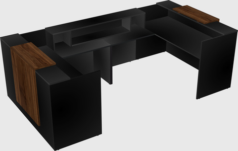 Reception desk u-shape