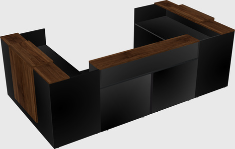 Reception desk u-shape