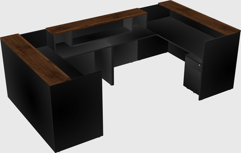 Reception desk u-shape