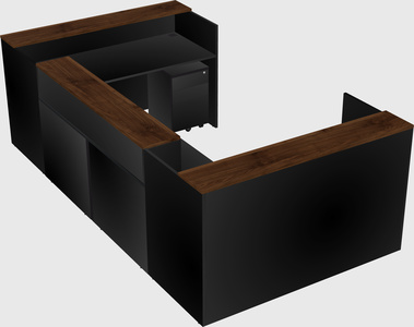 Reception desk u-shape