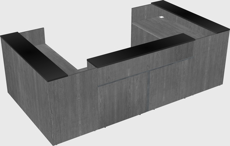 Reception desk u-shape
