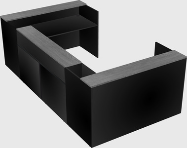 Reception desk u-shape