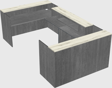 Reception desk u-shape