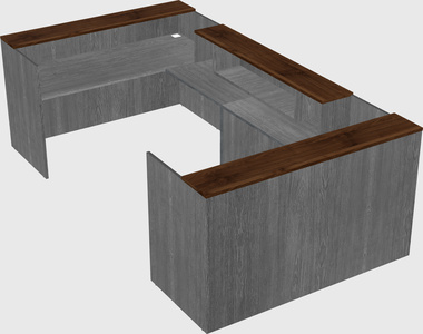 Reception desk u-shape