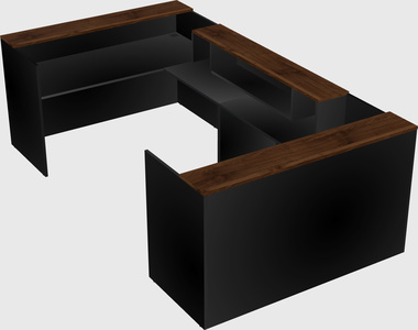 Reception desk u-shape
