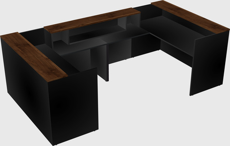 Reception desk u-shape