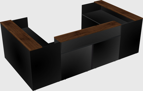 Reception desk u-shape