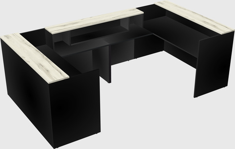 Reception desk u-shape
