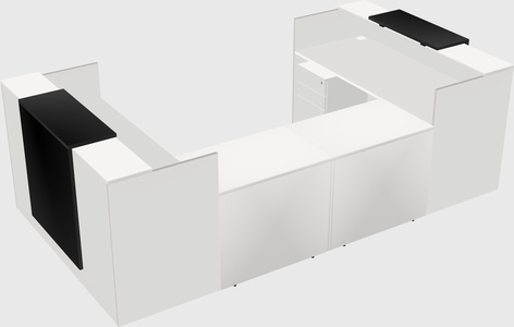 Reception desk u-shape