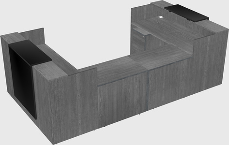 Reception desk u-shape