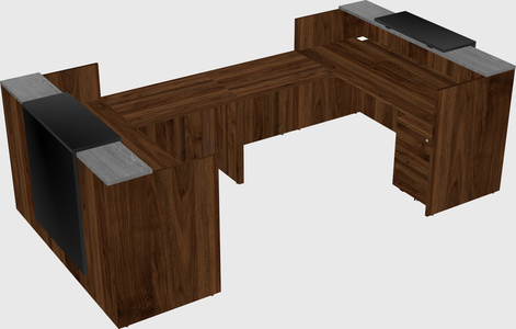 Reception desk u-shape