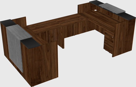 Reception desk u-shape
