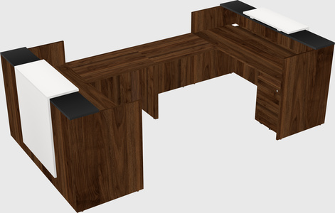 Reception desk u-shape