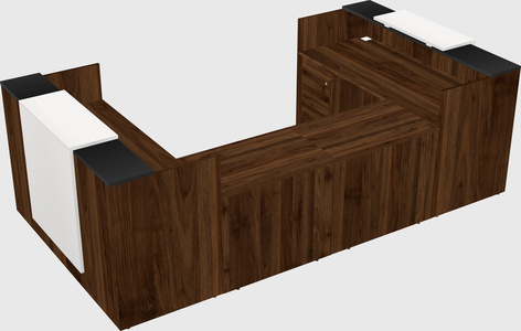 Reception desk u-shape