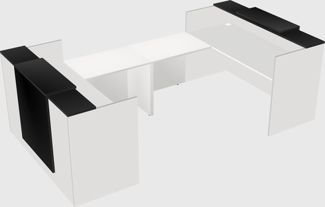 Reception desk u-shape